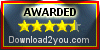 Download2You 4 1/2 Star Rating