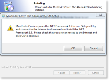 Installing - .NET 3.5 Not Installed